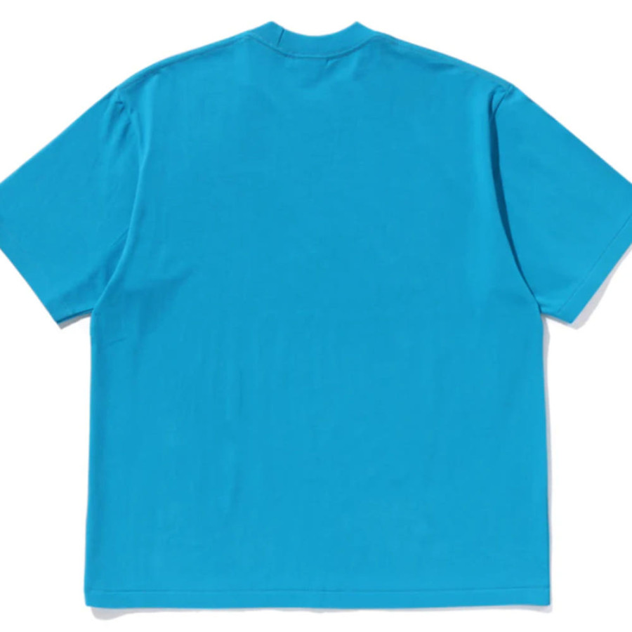 베이프 레인드랍 에이프 헤드 로고 릴렉스 핏 티셔츠 3컬러 1L30110307