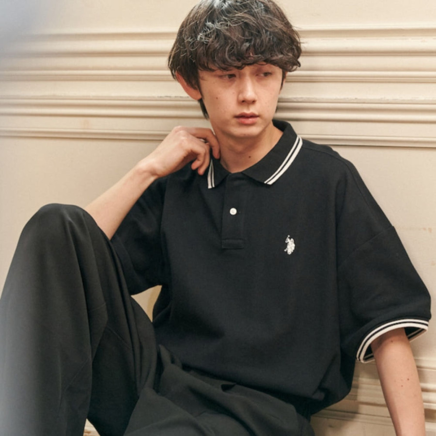 퍼블럭스 U.S. POLO ASSN. 유에스폴로에센 별주 카노코 라인 폴로 셔츠 5컬러 3127291600007