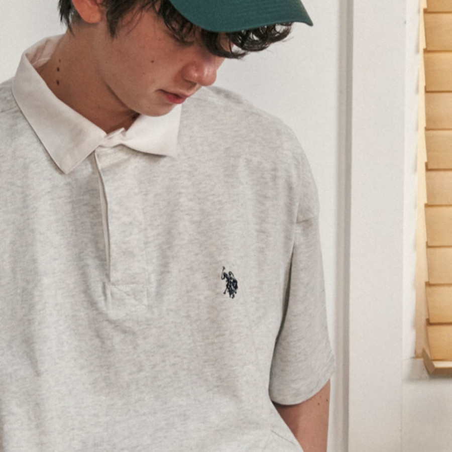 퍼블럭스 U.S. POLO ASSN. 유에스폴로에센 별주 원포인트 자수 라거 셔츠 4컬러 3127291600009