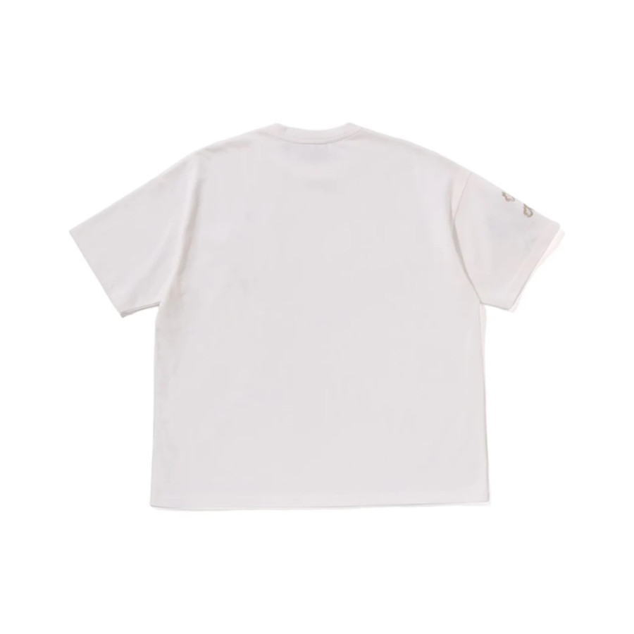 베이프 블랙 펄 EMB 플로랄 반팔티 2컬러 1L30109326