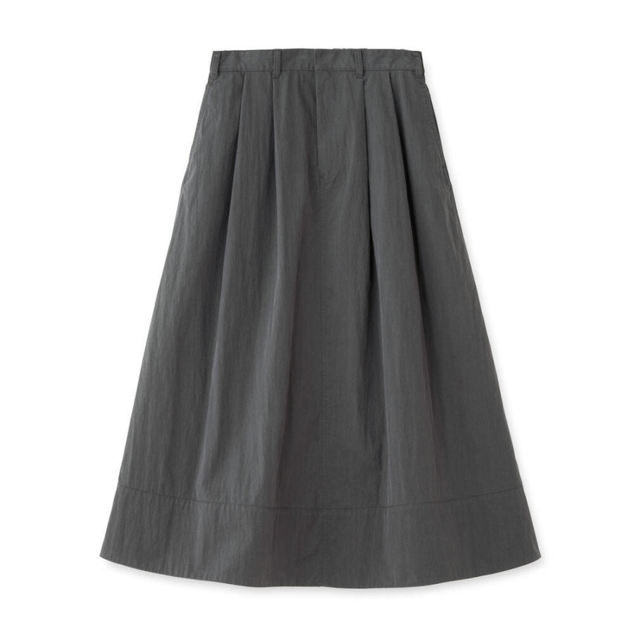 단톤 여성 C/N 트윌 투턱 스커트 치마 4컬러 DT-F0073 CNO DNB252L202-0001