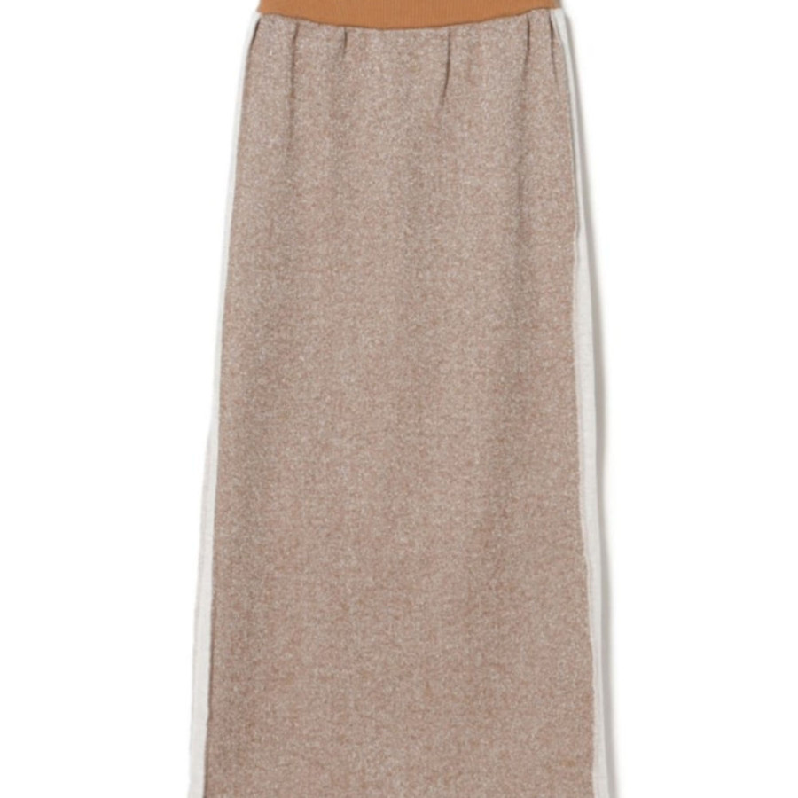 빔즈 하트 라메 안감 라인 네로우 스커트 3컬러 43-27-0227-928