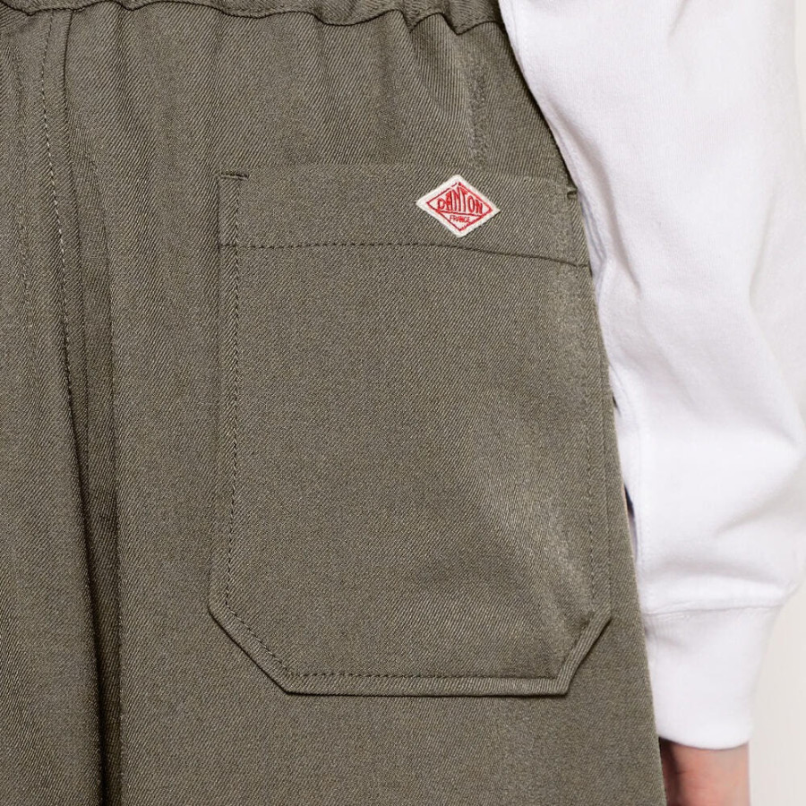 단톤 여성용 폴리에스터 플란넬 투턱 이지 팬츠 3컬러 DT-E0274 FLP DNB252L201-0010