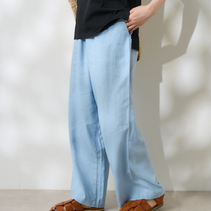 프릭스스토어 셋업가능 린넨 블렌드 와이드 이지 팬츠 7컬러 1142248903791