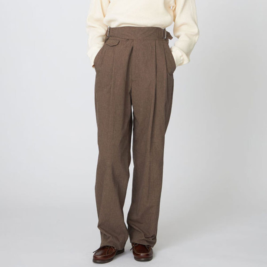 나나미카 여성 코튼 버프 클로스 구르카 팬츠 2컬러 S25SC062