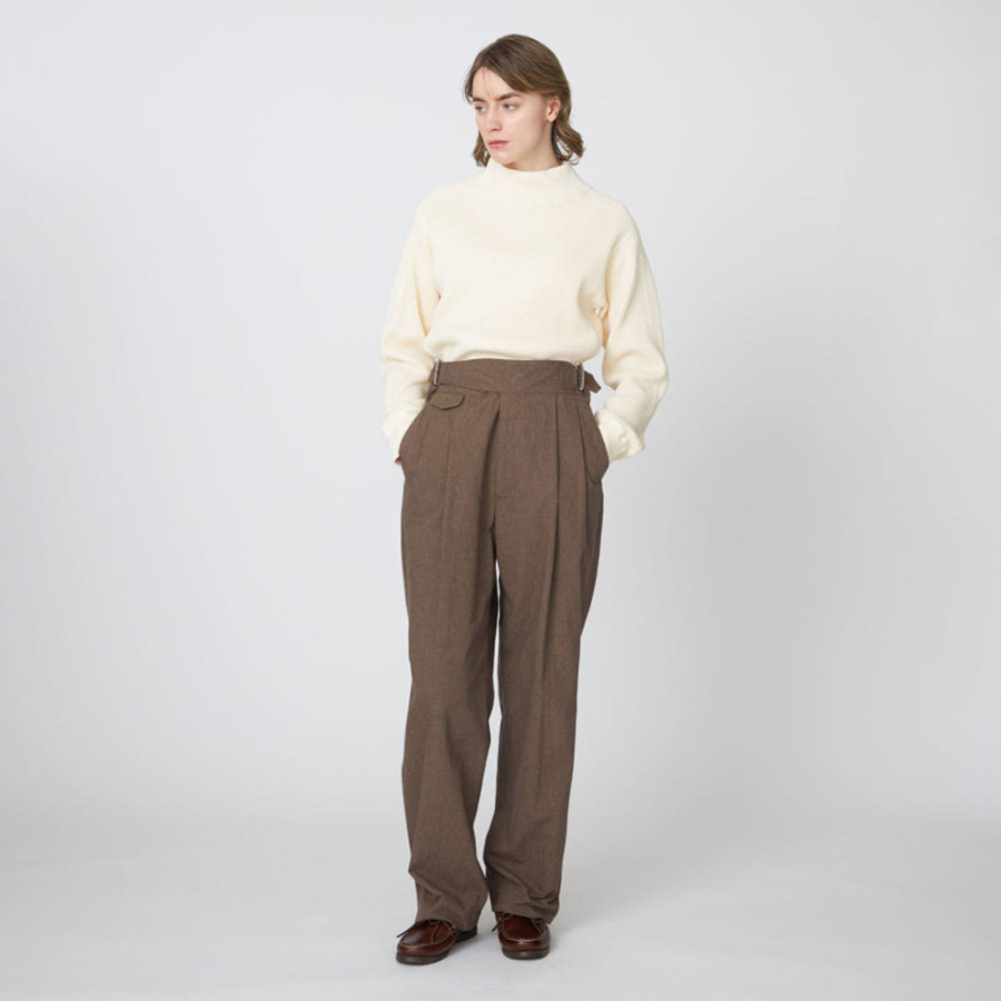 나나미카 여성 코튼 버프 클로스 구르카 팬츠 2컬러 S25SC062