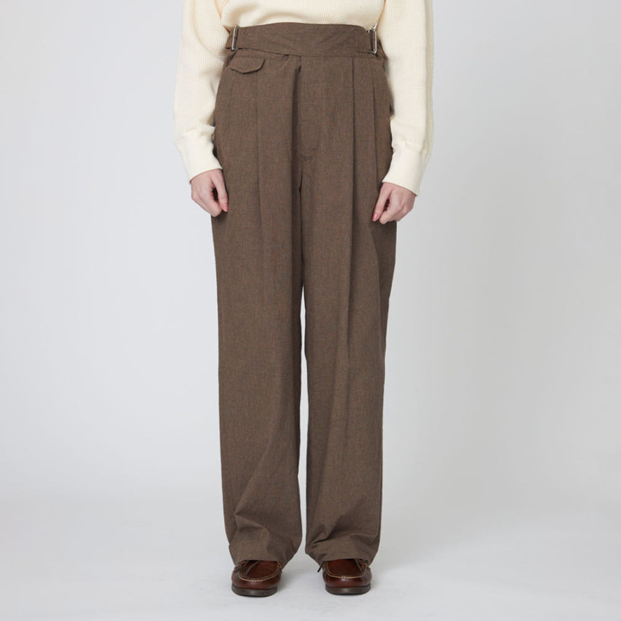 나나미카 여성 코튼 버프 클로스 구르카 팬츠 2컬러 S25SC062