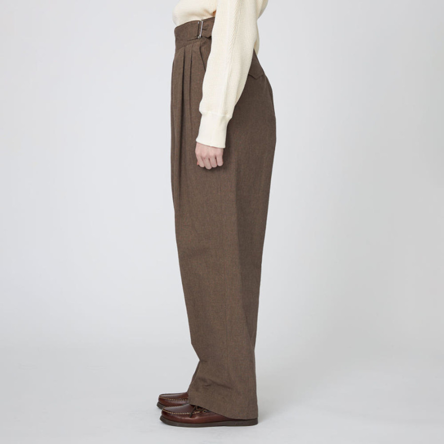 나나미카 여성 코튼 버프 클로스 구르카 팬츠 2컬러 S25SC062