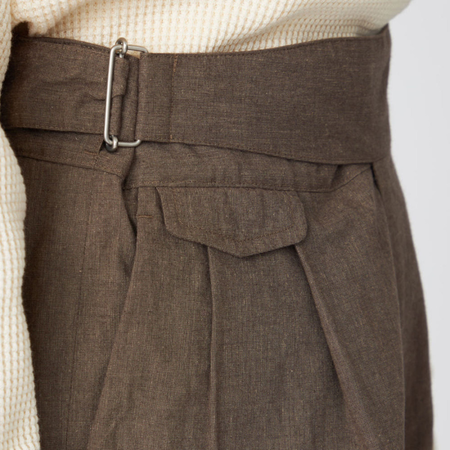 나나미카 여성 코튼 버프 클로스 구르카 팬츠 2컬러 S25SC062