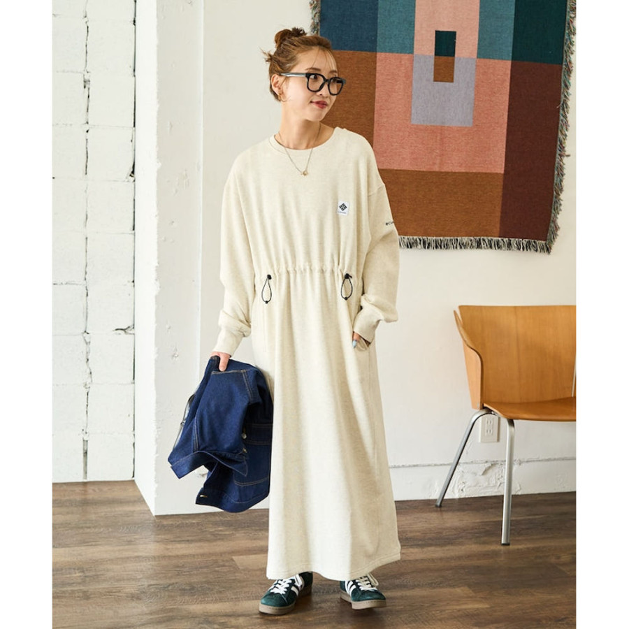 프릭스스토어 컬럼비아 별주 W 임페리얼 파크 스웨트 원피스 4컬러 1316129900055