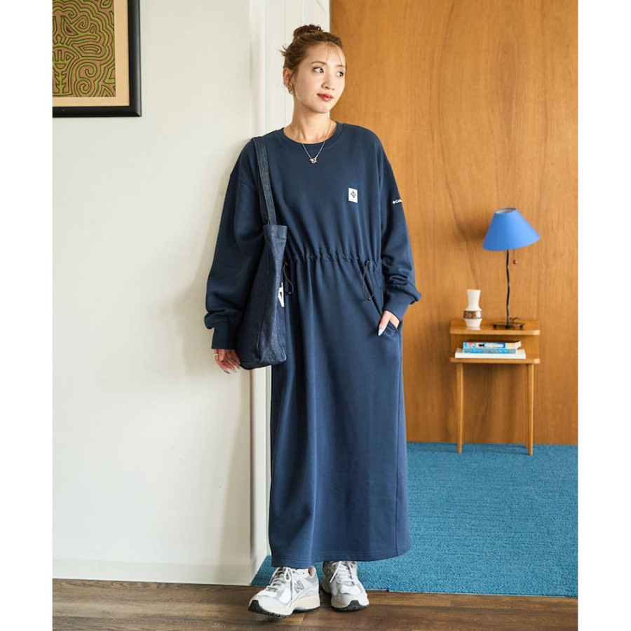 프릭스스토어 컬럼비아 별주 W 임페리얼 파크 스웨트 원피스 4컬러 1316129900055