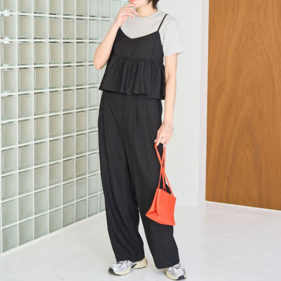 프릭스스토어 와셔 가공 캐미 팬츠 투피스 6컬러 1342248901194