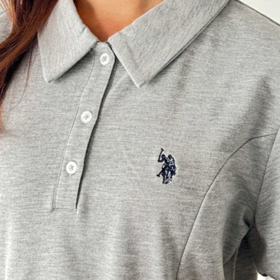 U.S. POLO ASSN. 유에스폴로에센 별주 GeeRA 폴로 카라 원피스 3컬러 208785