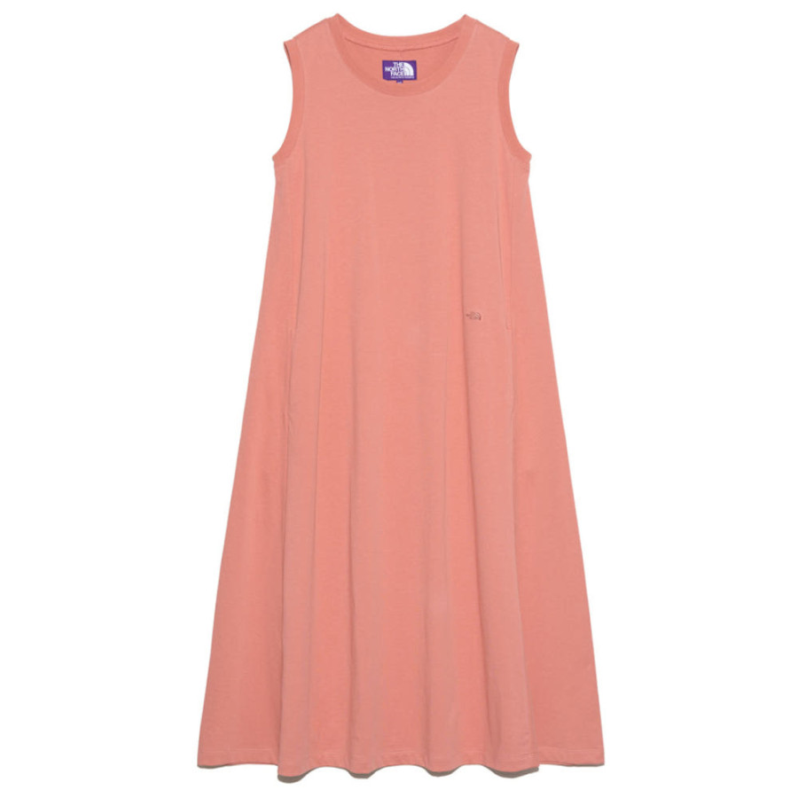 노스페이스 퍼플라벨 코튼 저지 민소매 플레어 원피스 3컬러 N25SF060
