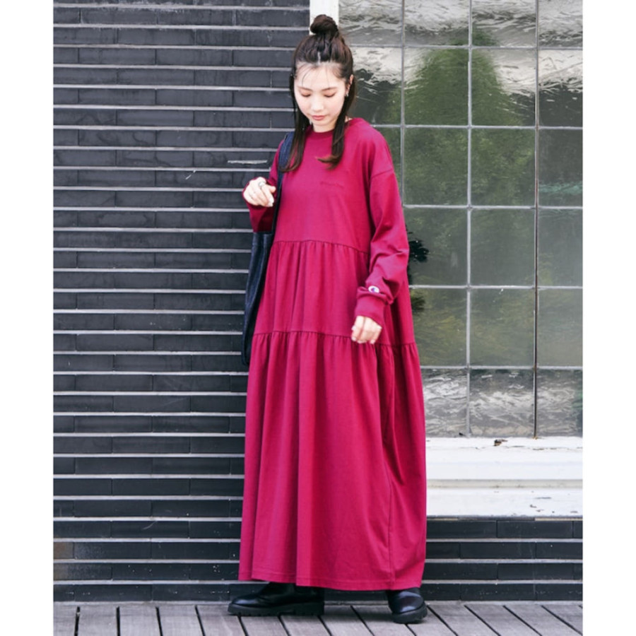 프릭스스토어 Champion 별주 롱 슬리브 원피스 6컬러 1316181200023