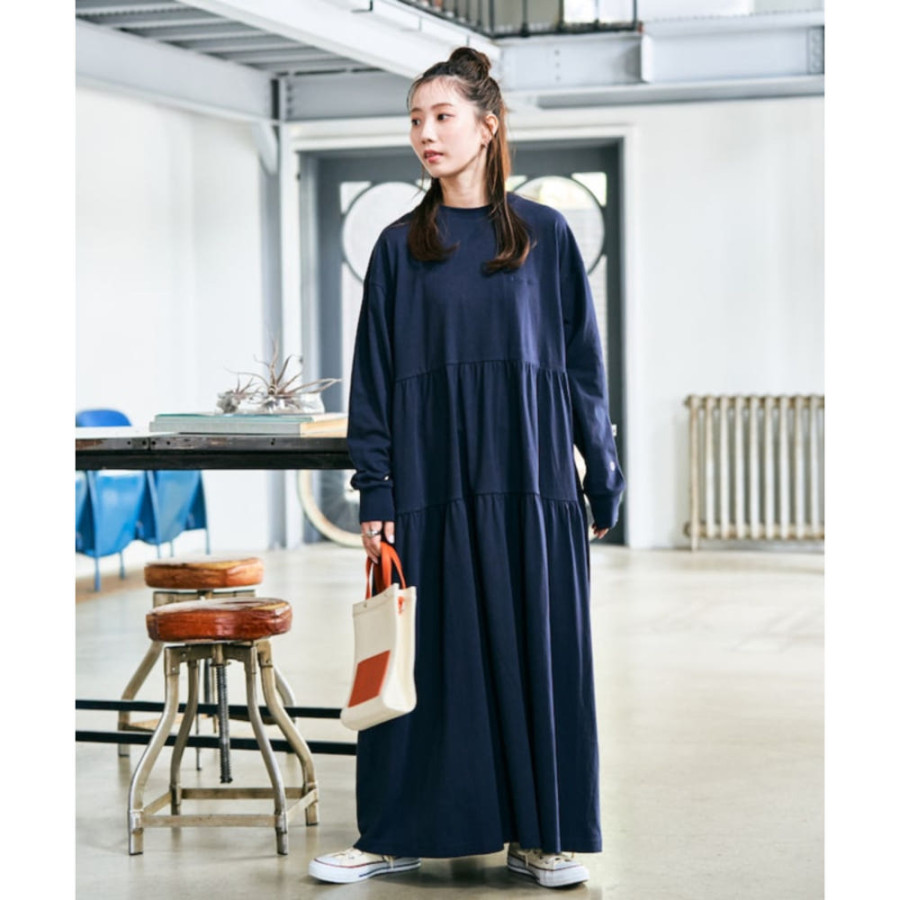 프릭스스토어 Champion 별주 롱 슬리브 원피스 6컬러 1316181200023