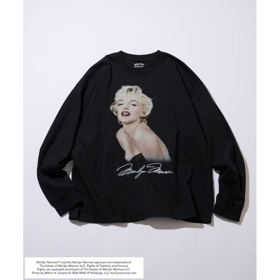 프릭스스토어 별주 마릴린 먼로 L/S 컷소 Red Sitting 긴팔 티셔츠 2컬러 1021248901233