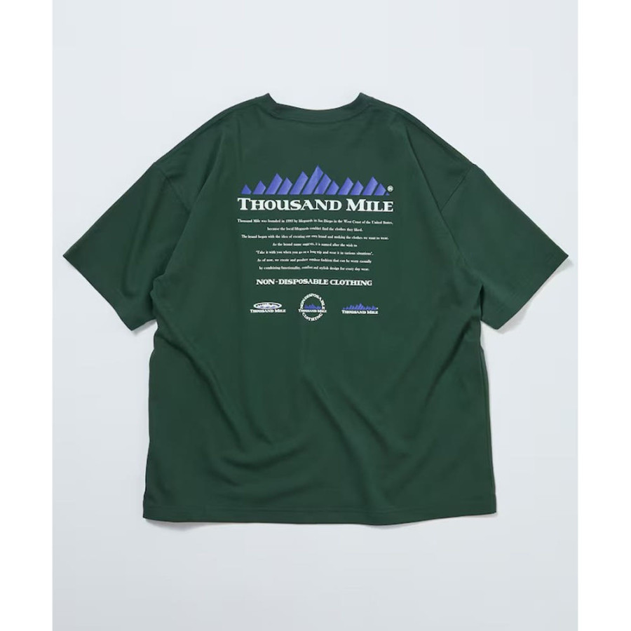 프릭스스토어 사우전드마일 별주 백프린트 히스토리 로고 반팔 티셔츠 4컬러 1226132800033