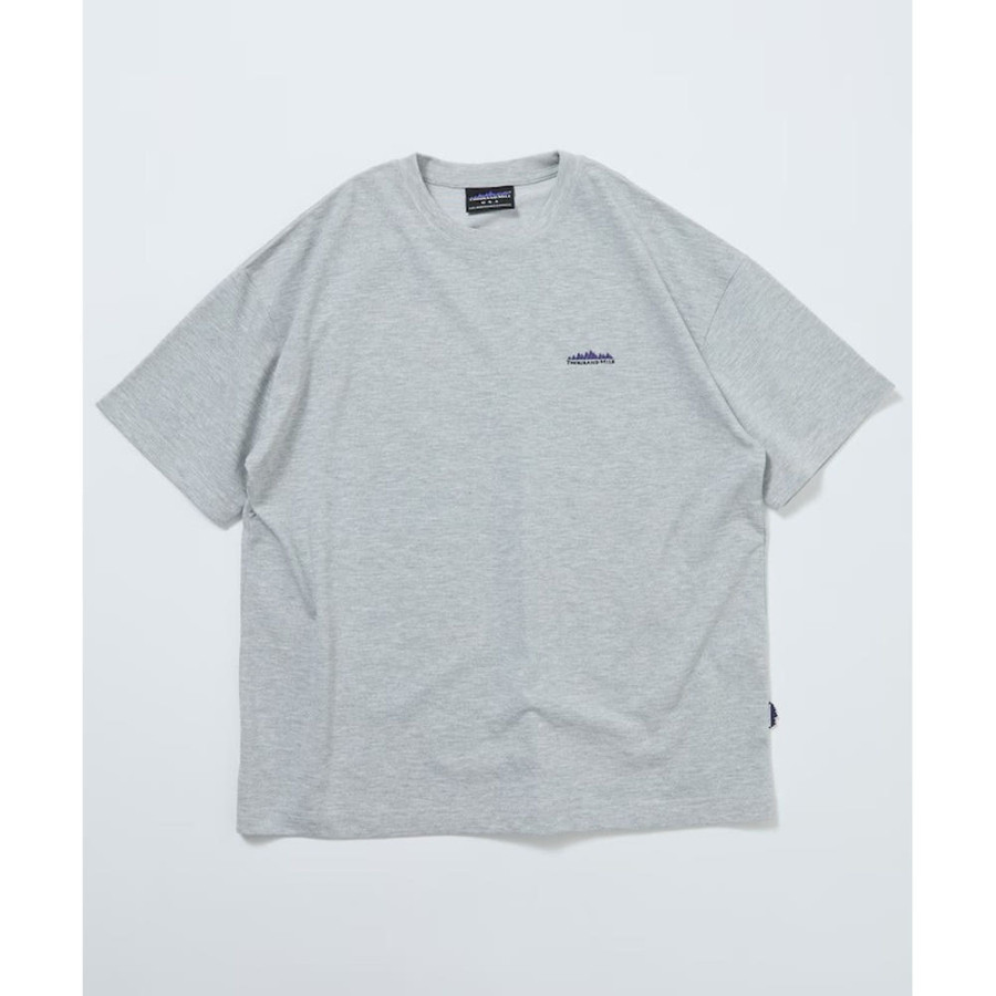 프릭스스토어 사우전드마일 별주 원포인트 자수 크루넥 반팔 티셔츠 4컬러 1226132800031