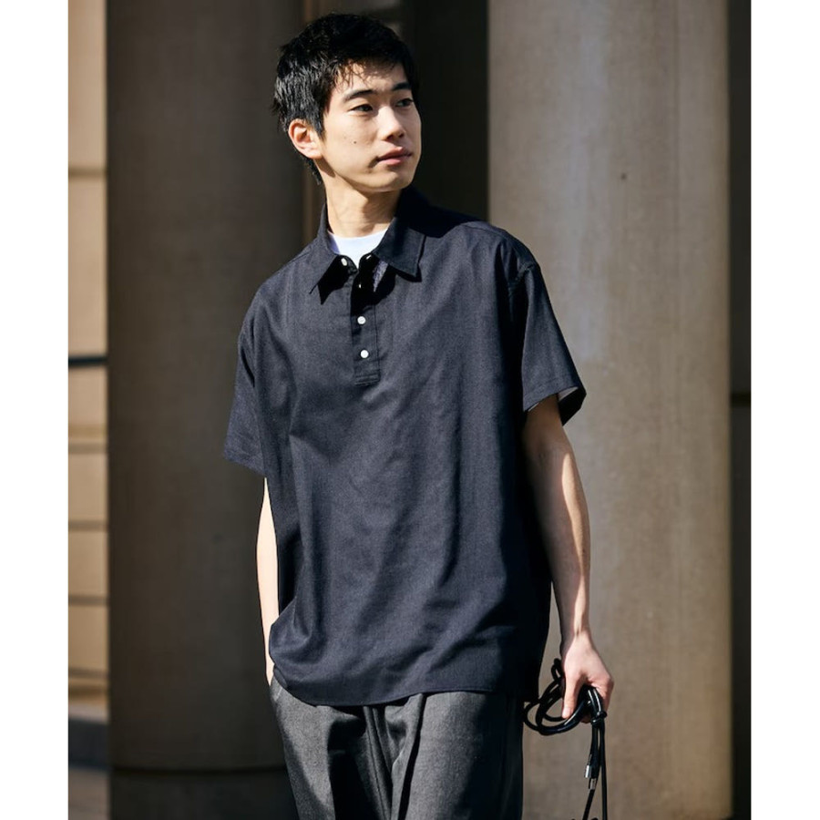 프릭스스토어 릴랙스핏 린넨 믹스 폴로카라 셔츠 3컬러 1207248900046