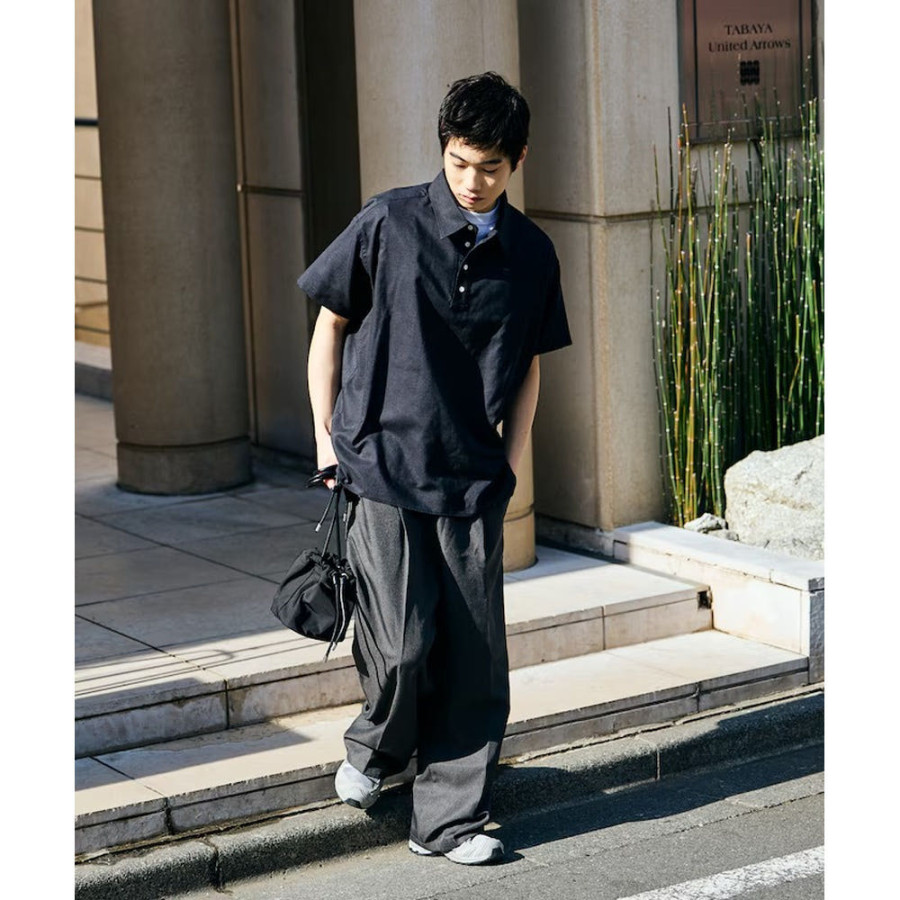 프릭스스토어 릴랙스핏 린넨 믹스 폴로카라 셔츠 3컬러 1207248900046