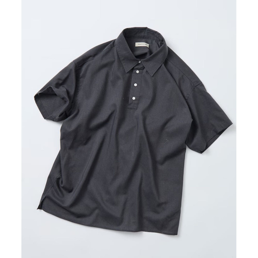 프릭스스토어 릴랙스핏 린넨 믹스 폴로카라 셔츠 3컬러 1207248900046