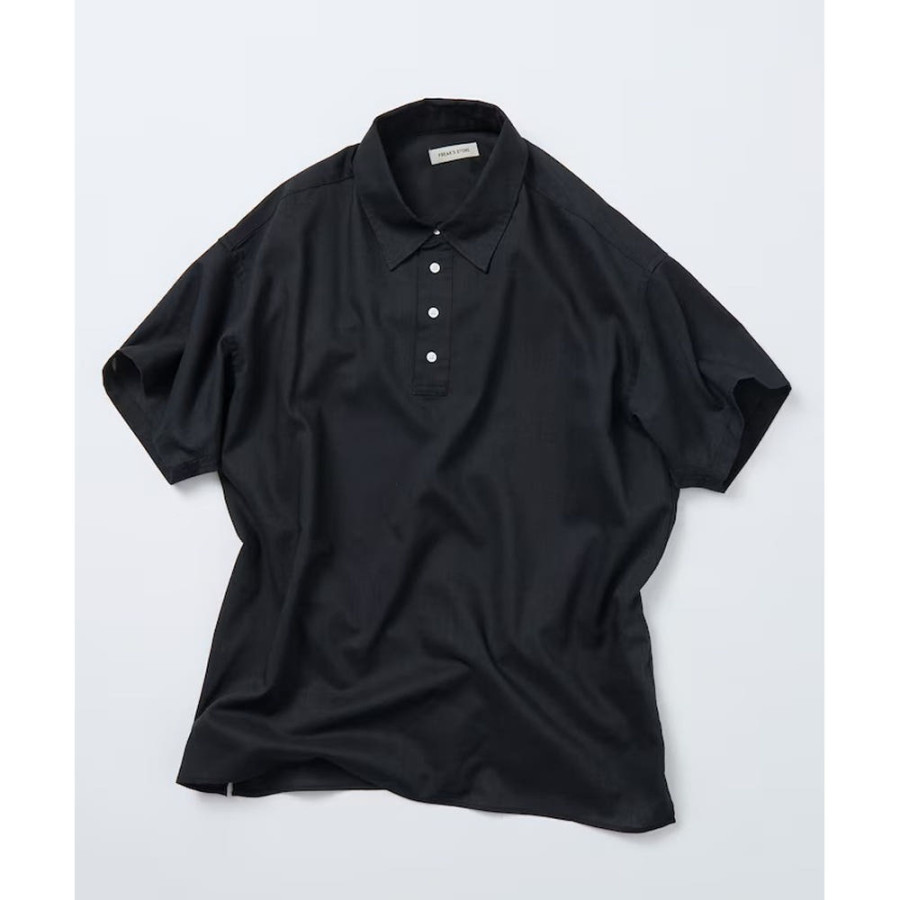 프릭스스토어 릴랙스핏 린넨 믹스 폴로카라 셔츠 3컬러 1207248900046