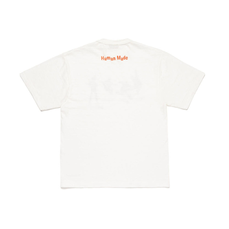 휴먼메이드 비틀즈 반팔 티셔츠 화이트 HM31TE003