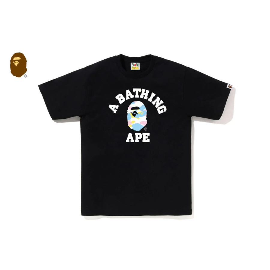 베이프 뉴멀티 카모 컬리지 반팔 티셔츠 4컬러 1M30110025