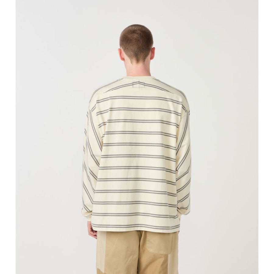 노스페이스 퍼플라벨 필드 롱 슬리브 스트라이프 긴팔 티셔츠 3컬러 N26ST027