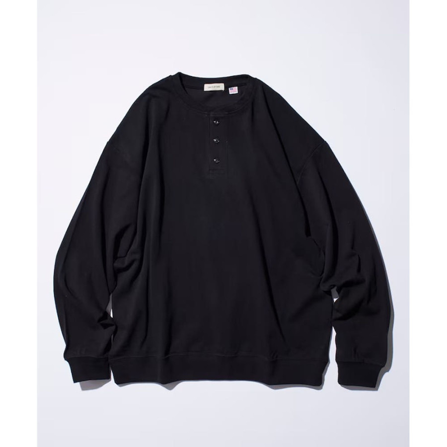 프릭스스토어 빅실루엣 USA 코튼 헨리넥 롱슬리브 티셔츠 5컬러 1223248901263