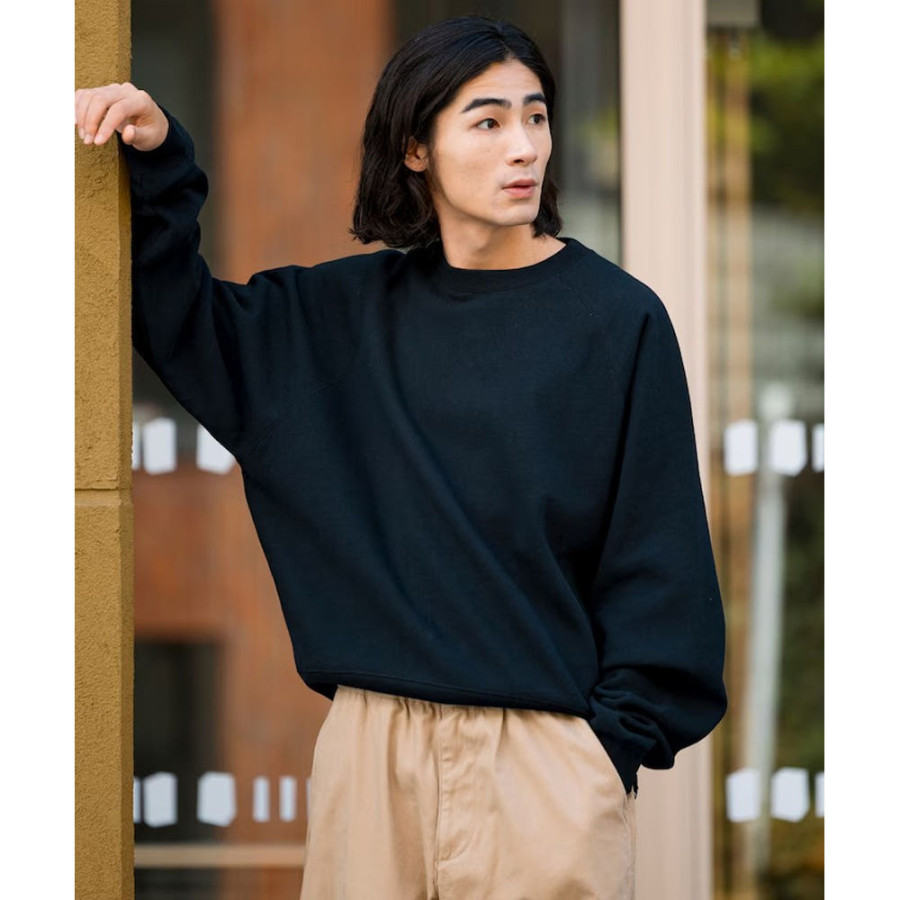 프릭스스토어 12oz 숏 헤비웨이트 라글란 슬리브스웨트 짧은 길이 5컬러 1223248901251