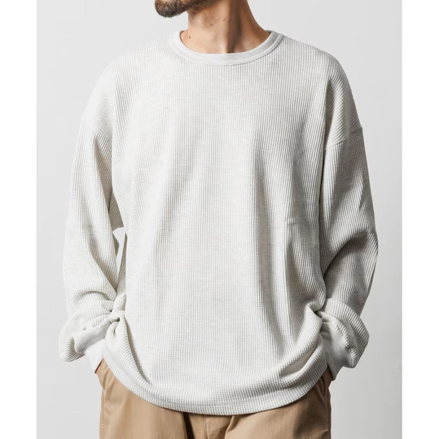 프릭스스토어 빅실루엣 롱슬리브 와플 서멀 L/S 티셔츠 3컬러 1220248900014