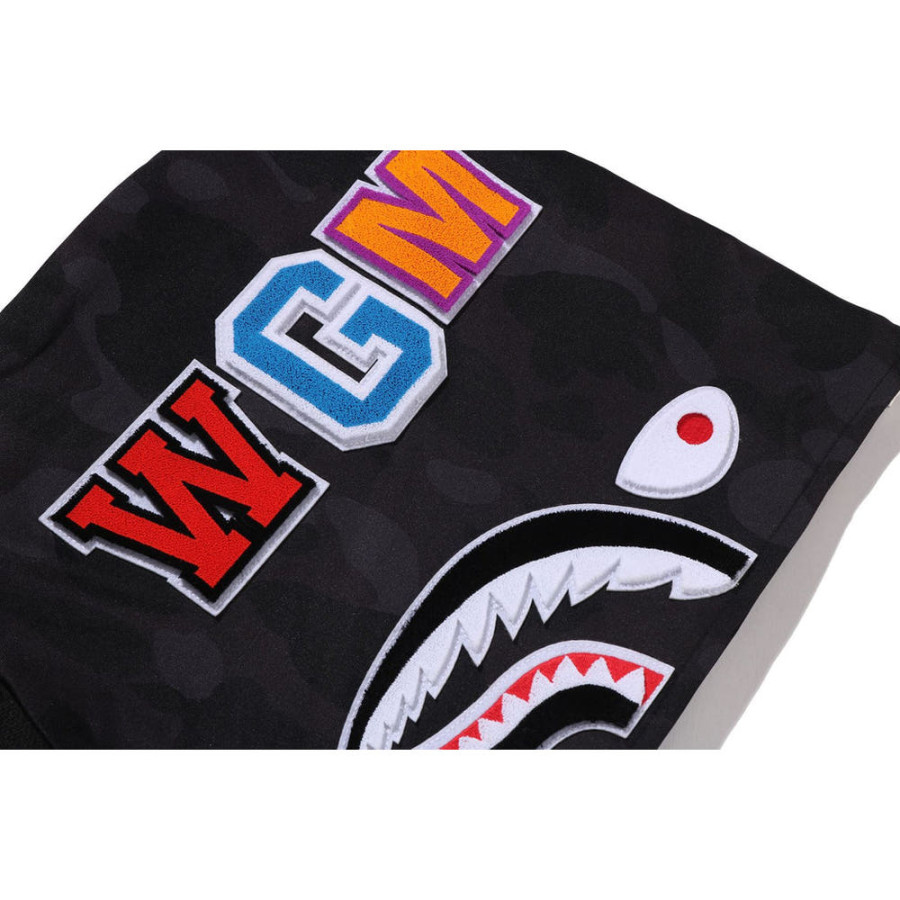 베이프 컬러 카모 샤크 릴렉스 핏 후디 트랙 자켓 3컬러 1L80115312