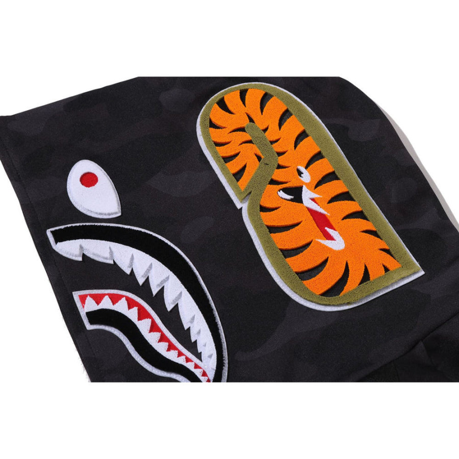 베이프 컬러 카모 샤크 릴렉스 핏 후디 트랙 자켓 3컬러 1L80115312