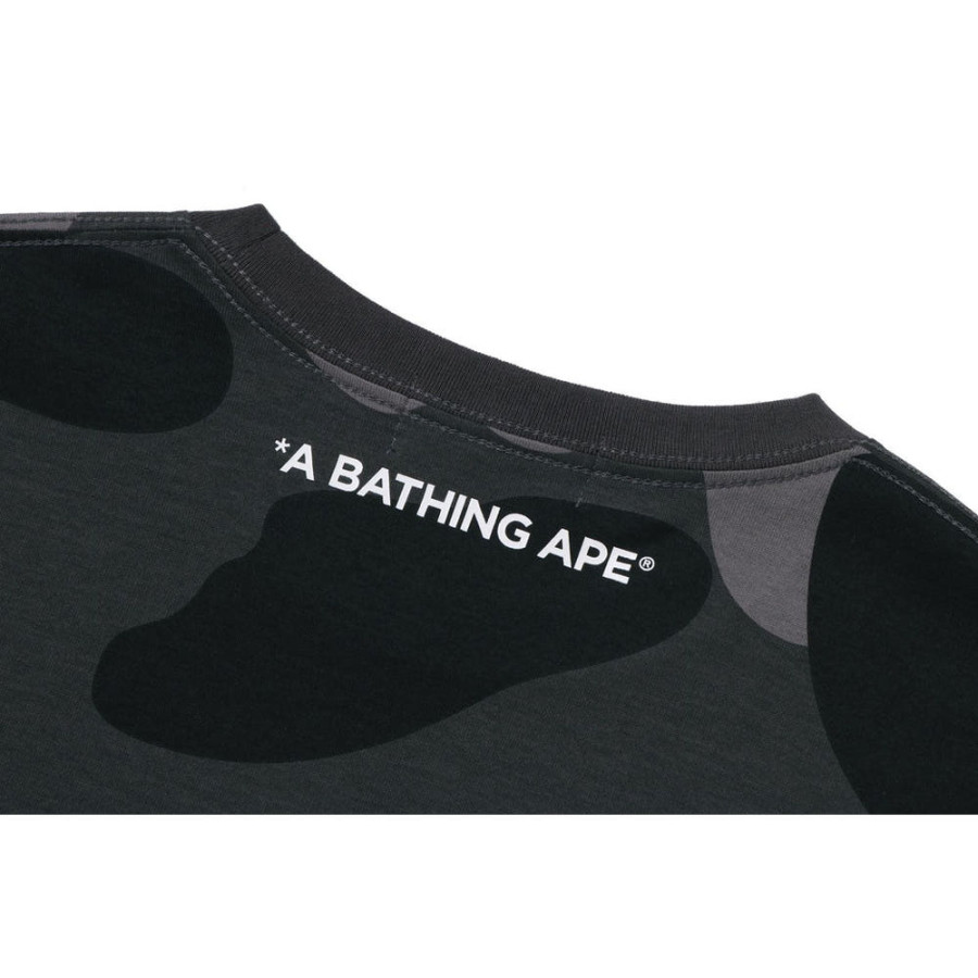 베이프 메가 컬러 카모 원 포인트 롱슬리브 티셔츠 3컬러 1L80111008