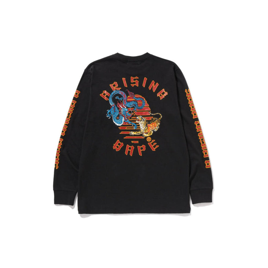 베이프 어 라이징 베이프 롱슬리브 티셔츠 2컬러 1L70111001