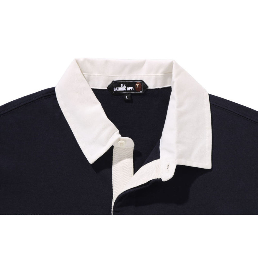 베이프 롱슬리브 럭비 폴로 2 2컬러 7L70112303