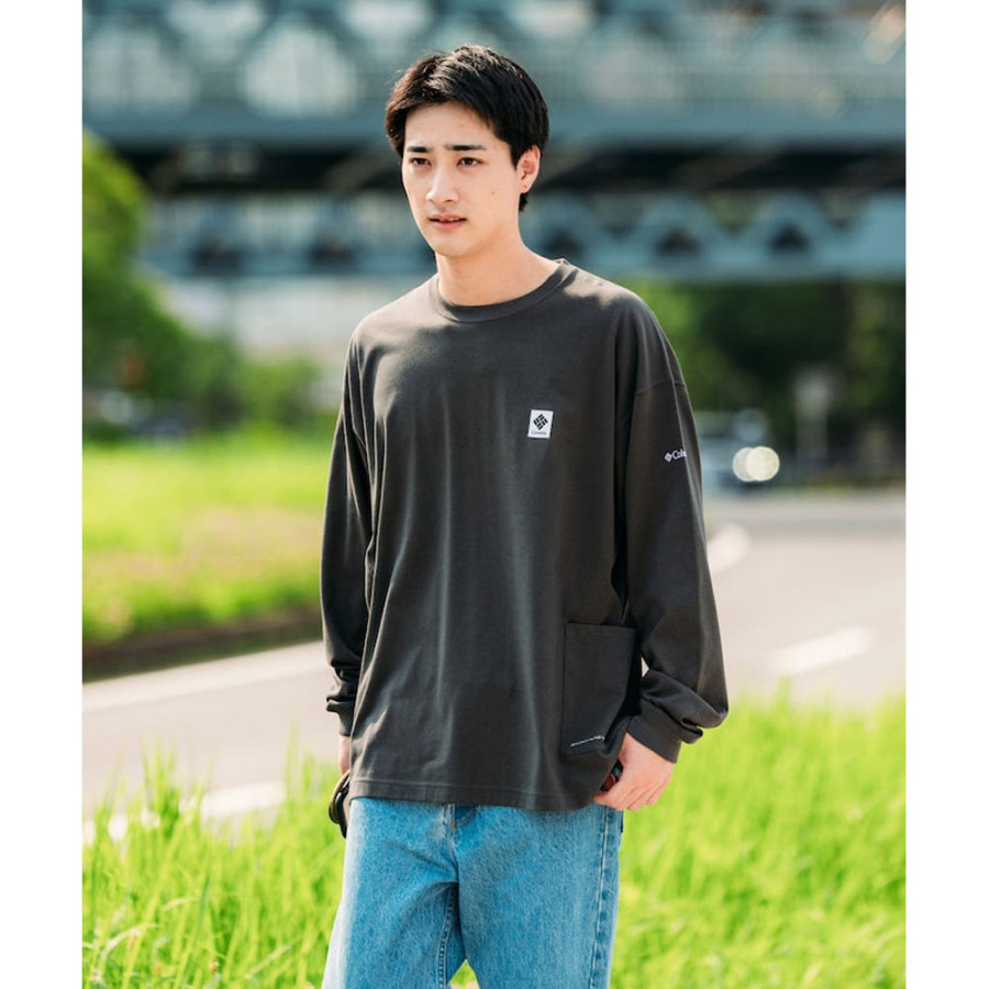 프릭스스토어 컬럼비아 별주 임페리얼 파크 사이드 포켓 롱 슬리브 티셔츠 6컬러 1223129900044