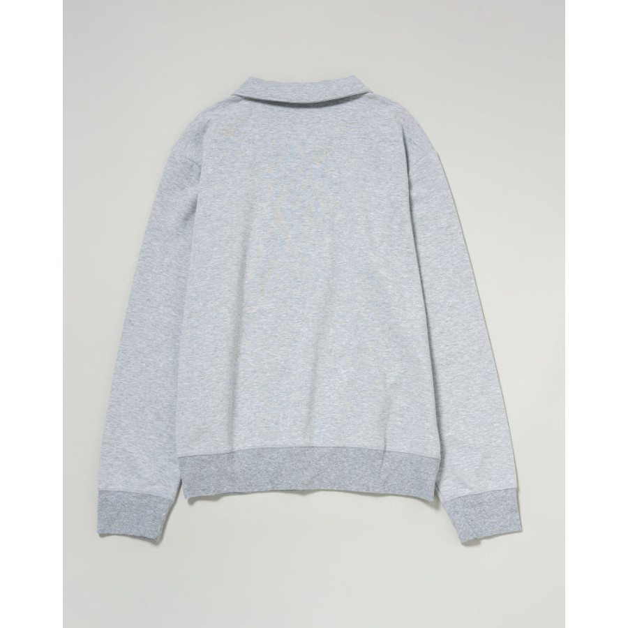 U.S. POLO ASSN. 유에스폴로에센 더블 호스맨 자수 하프 집 폴로 스웨트 3컬러 PLM53329