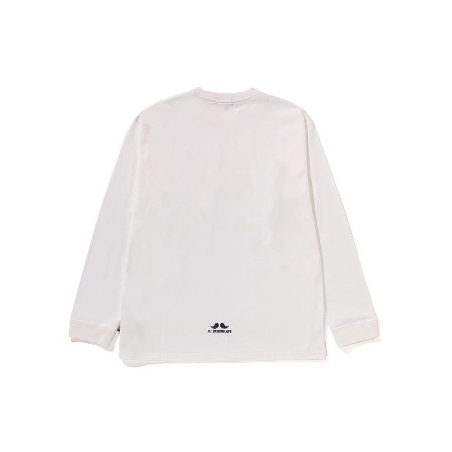 베이프 롱슬리브 포켓 티셔츠 2컬러 7L70111302