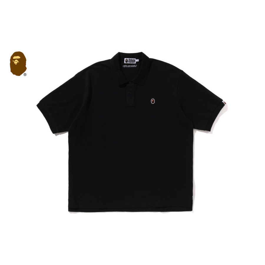 베이프 원포인트 릴렉스핏 폴로 셔츠 2컬러 1L80-112-301