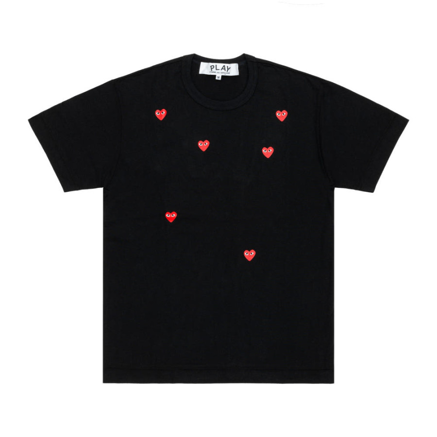 꼼데가르송 PLAY CDG 6 레드하트 반팔티 남녀공용 3컬러 AX-T338-051