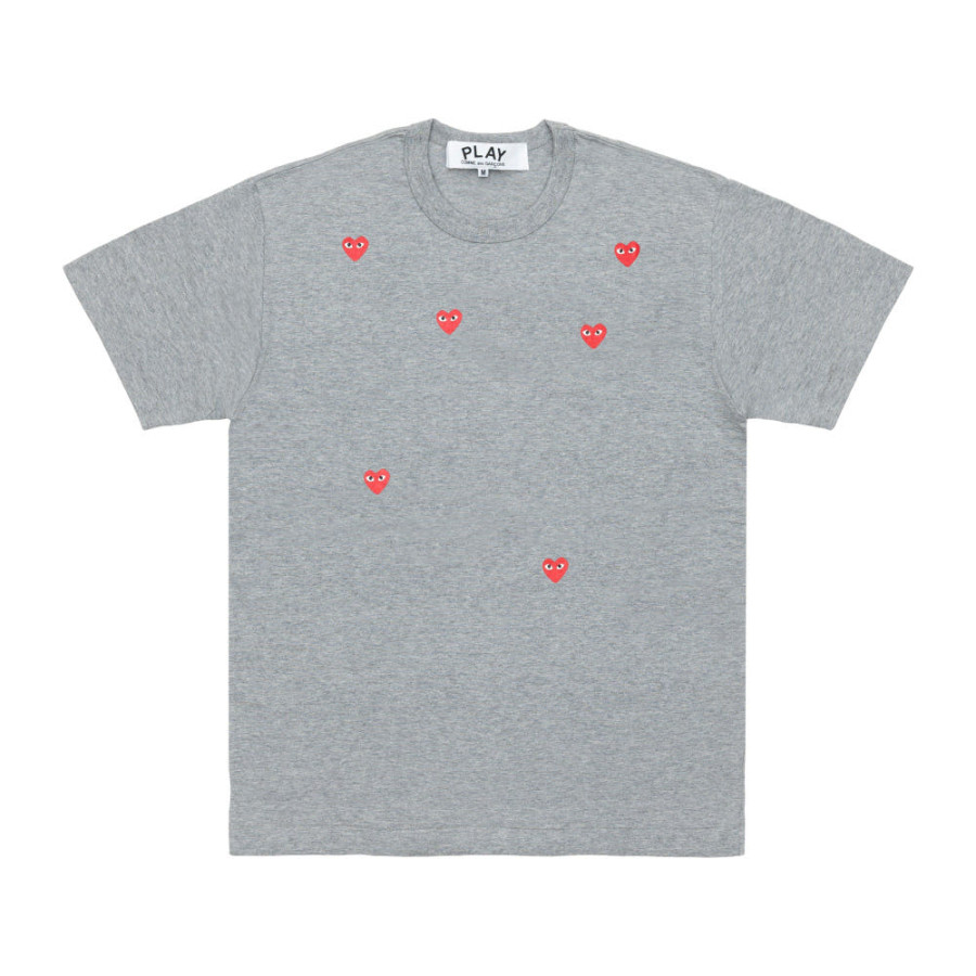 꼼데가르송 PLAY CDG 6 레드하트 반팔티 남녀공용 3컬러 AX-T338-051