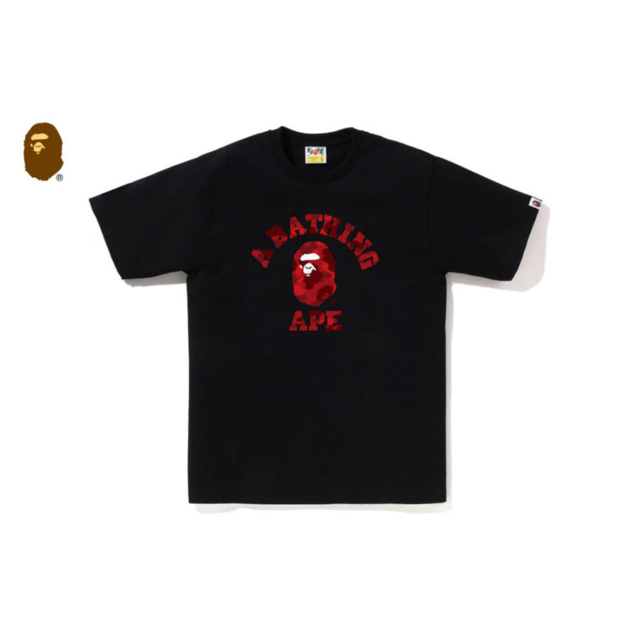 베이프 컬러 카모 콜리지 티셔츠 6컬러 1L80110016