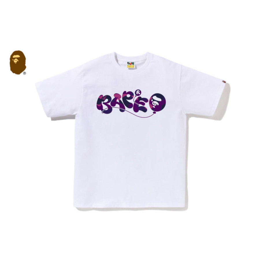 베이프 컬러 카모 베이프 벌룬 티셔츠 3컬러 1L80110020