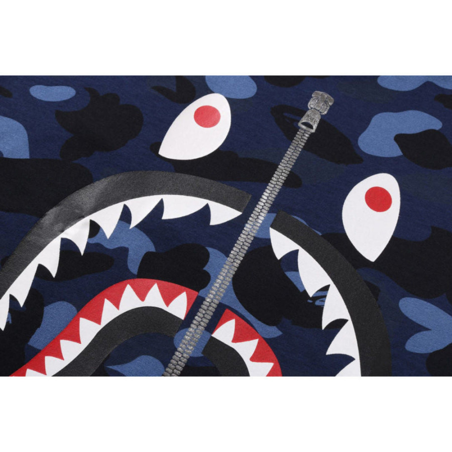 베이프 컬러 카모 샤크 티셔츠 3컬러 1L80109017