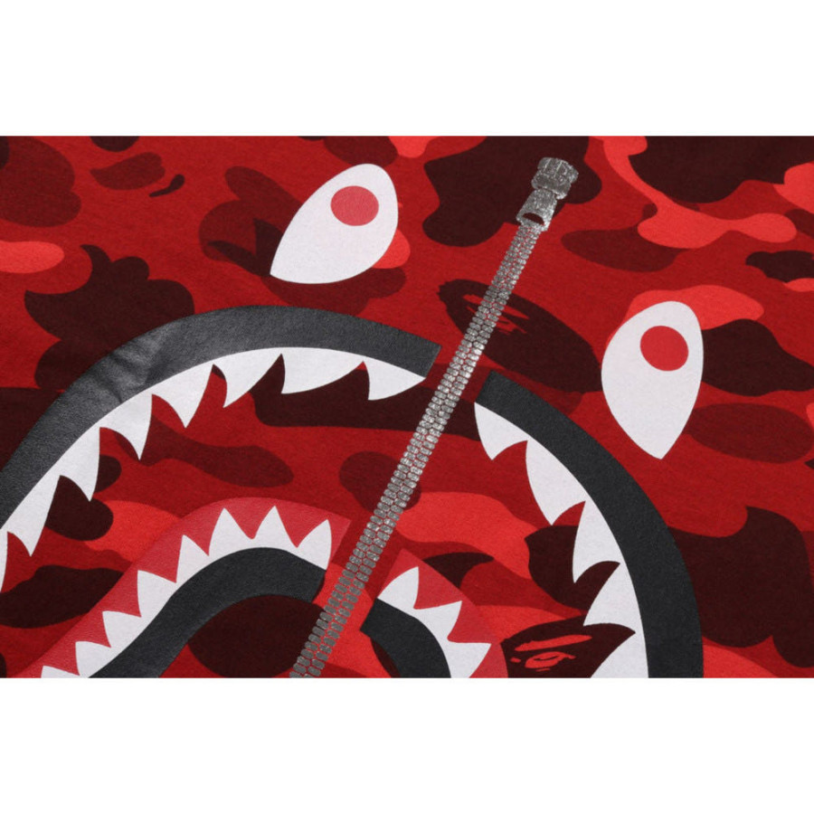 베이프 컬러 카모 샤크 티셔츠 3컬러 1L80109017