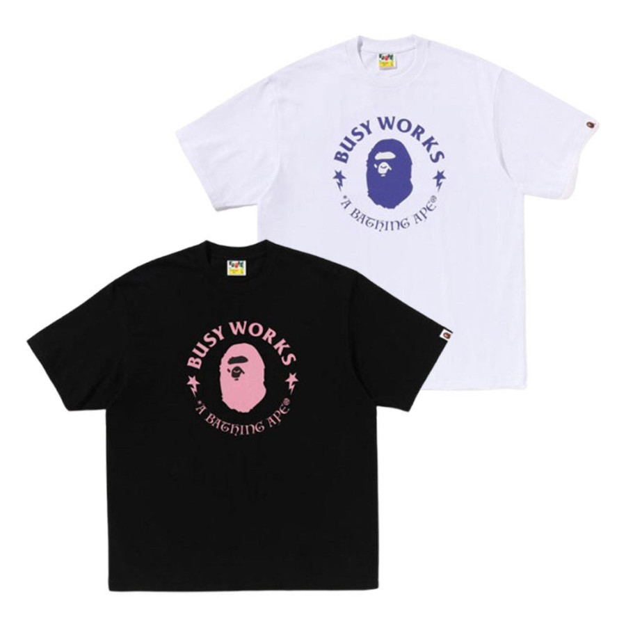 베이프 비지 워크스 릴렉스 핏 티셔츠 2컬러 1L80110331