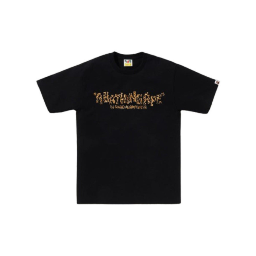 베이프 와일드 레오파드 패턴 프리머티브 로고 티셔츠 3컬러 1L80110043